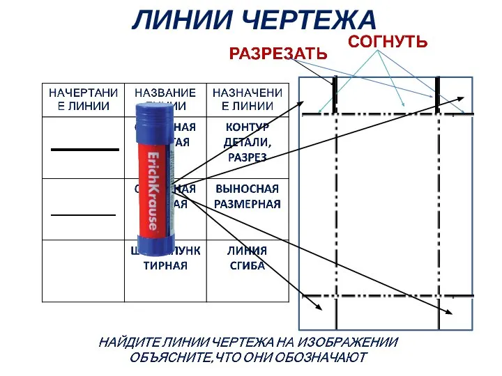 ЛИНИИ ЧЕРТЕЖА