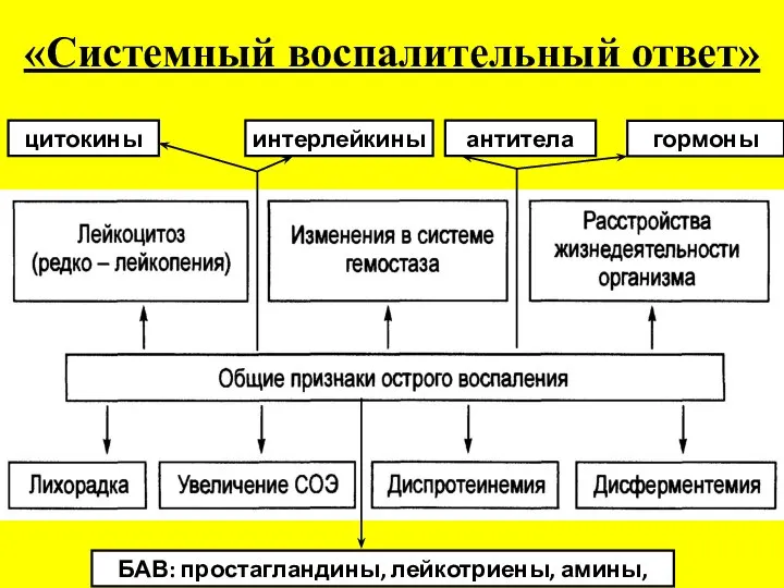 «Системный воспалительный ответ»