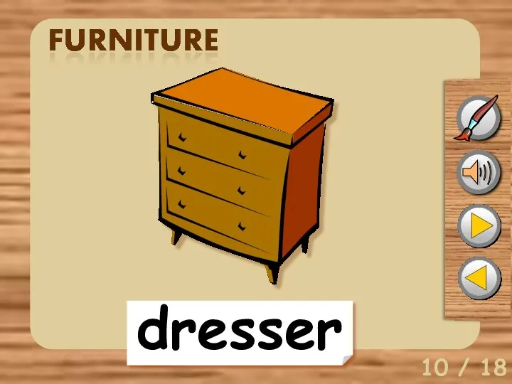 10 / 18 dresser