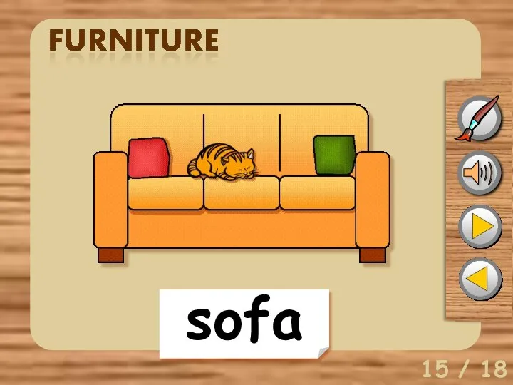 15 / 18 sofa