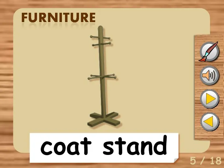 5 / 18 coat stand