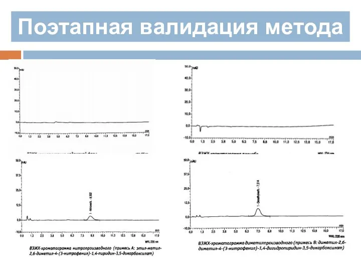 Поэтапная валидация метода