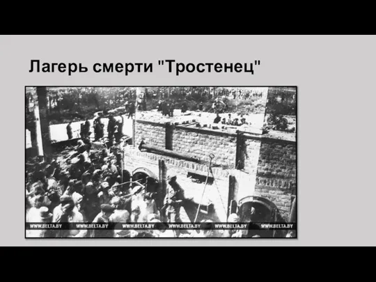 Лагерь смерти "Тростенец"