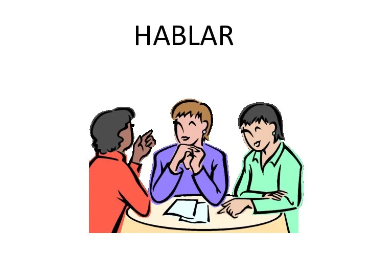 HABLAR