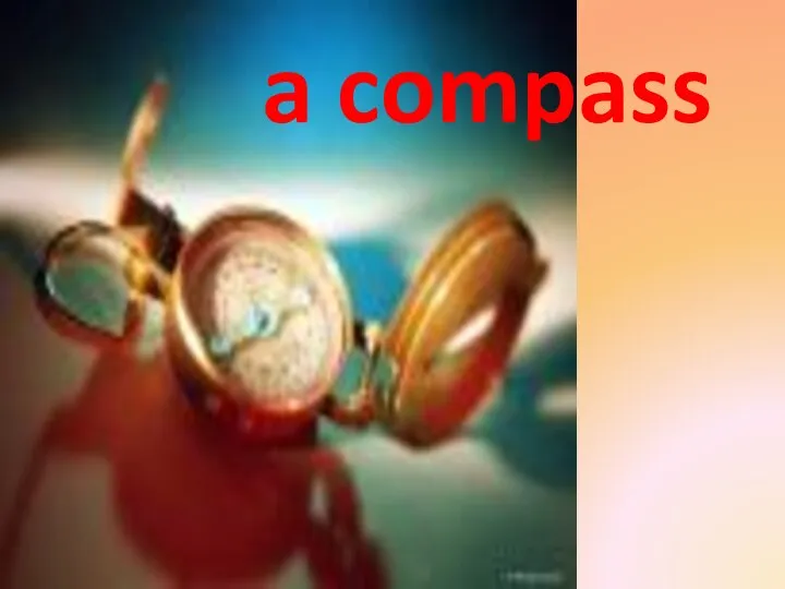 a compass