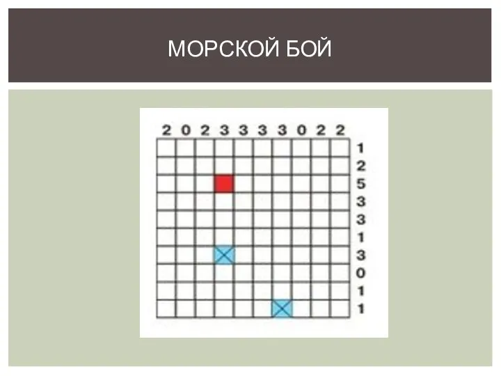 МОРСКОЙ БОЙ