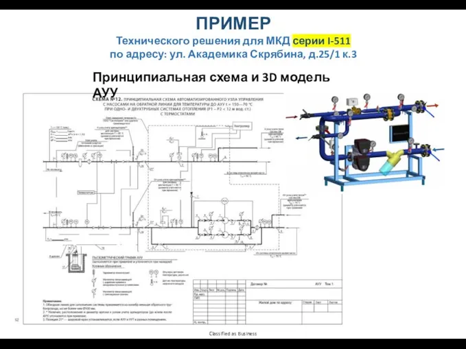 ПРИМЕР Технического решения для МКД серии I-511 по адресу: ул. Академика Скрябина,