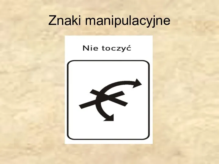 Znaki manipulacyjne