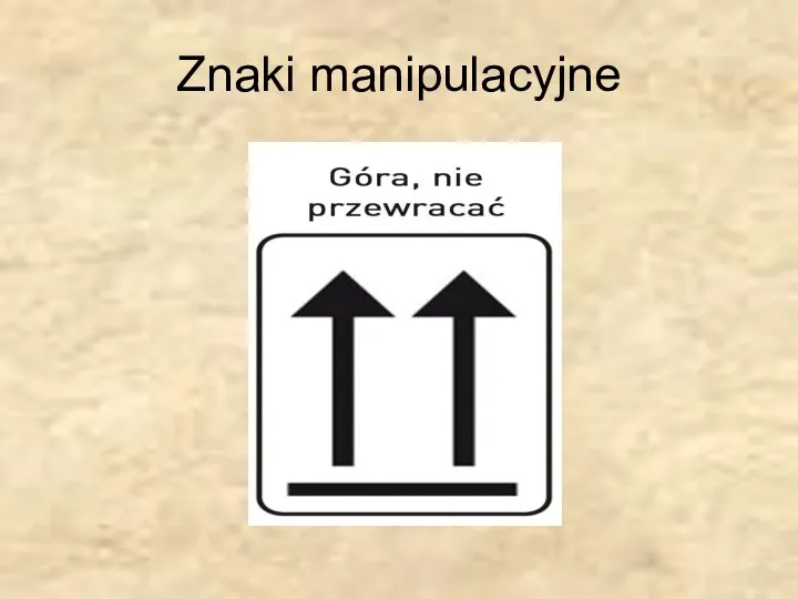 Znaki manipulacyjne