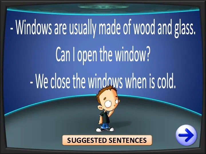 - Windows are usually made of wood and glass. Can I open