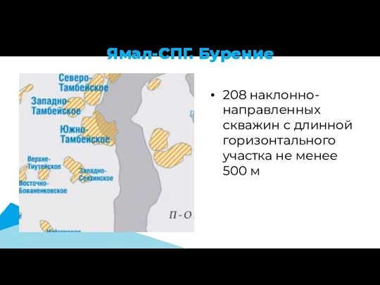 Ямал-СПГ. Бурение 208 наклонно-направленных скважин с длинной горизонтального участка не менее 500 м