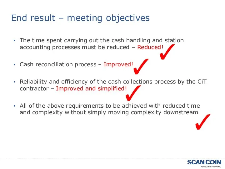The time spent carrying out the cash handling and station accounting processes