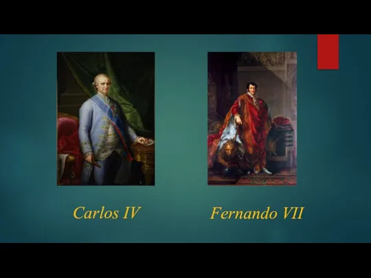 Carlos IV Fernando VII