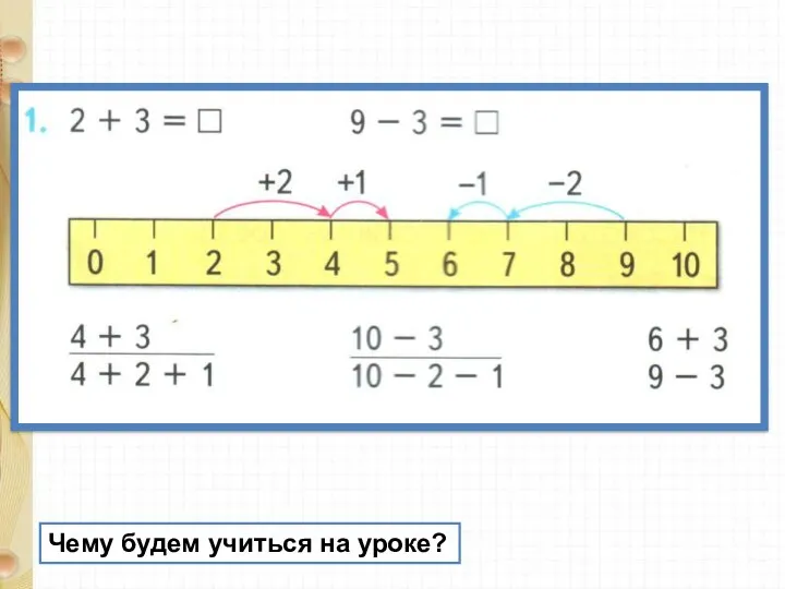 Чему будем учиться на уроке?