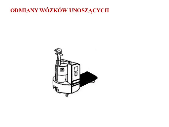 ODMIANY WÓZKÓW UNOSZĄCYCH