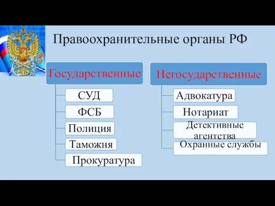 Правоохранительные органы РФ