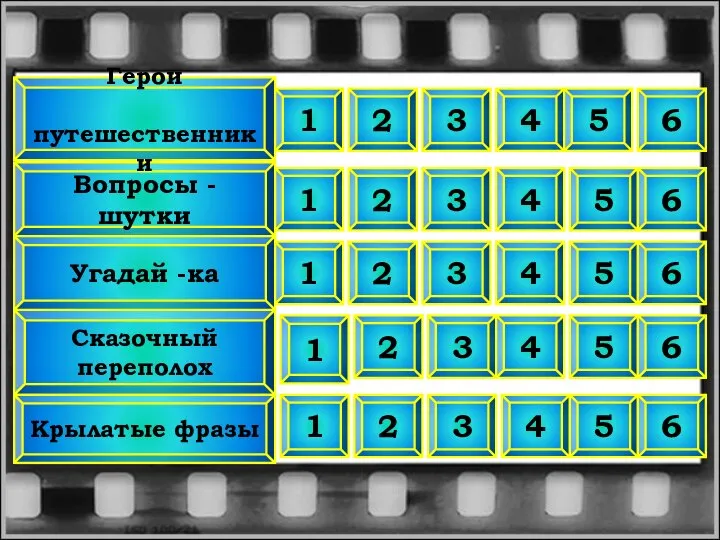 Сказочный переполох Вопросы - шутки Угадай -ка Крылатые фразы Герои путешественники 1