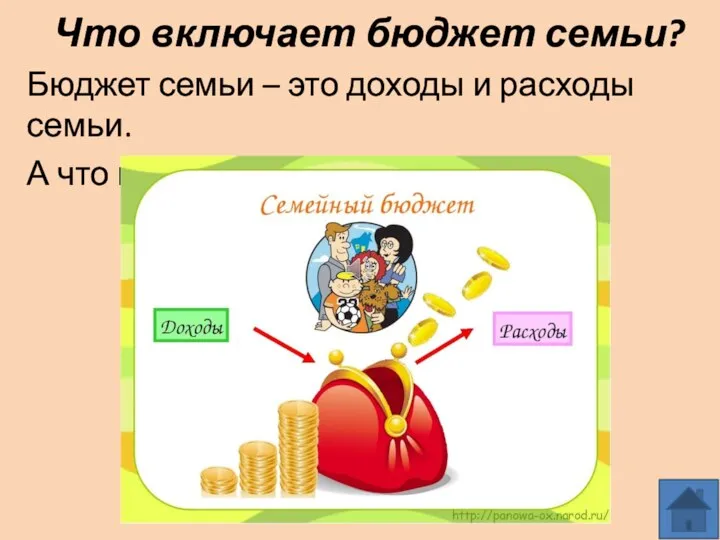 Что включает бюджет семьи? Бюджет семьи – это доходы и расходы семьи. А что именно….