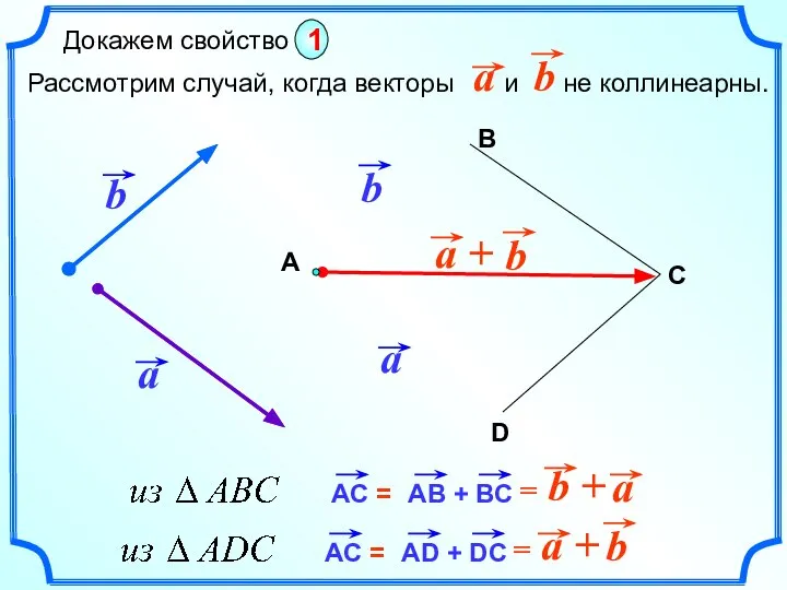 А В D C