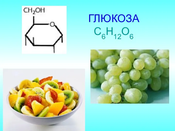 ГЛЮКОЗА С6Н12О6