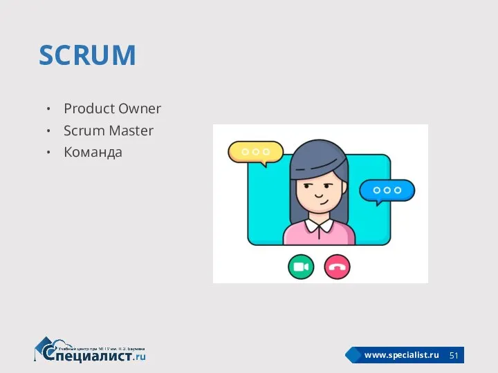 SCRUM Product Owner Scrum Master Команда