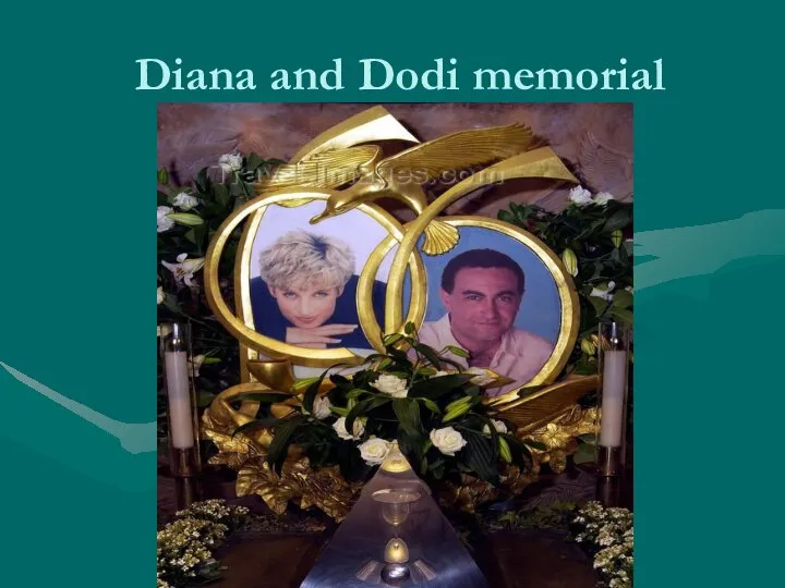 Diana and Dodi memorial