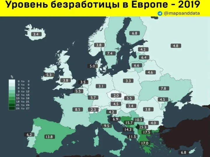 Статистика безработицы: