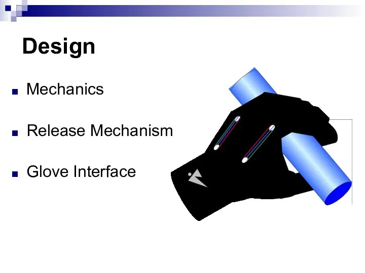 Design Mechanics Release Mechanism Glove Interface