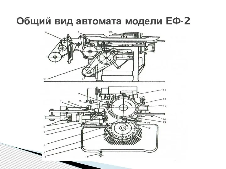 Общий вид автомата модели ЕФ-2