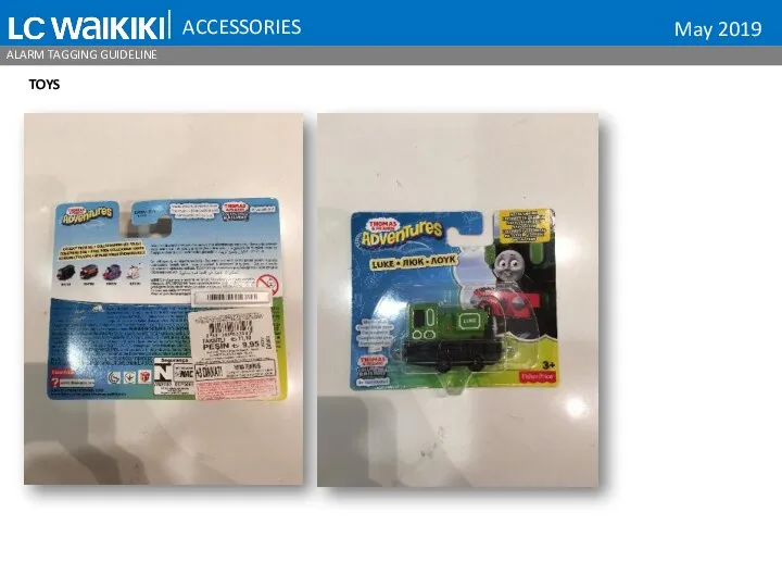 ACCESSORIES ALARM TAGGING GUIDELINE TOYS May 2019