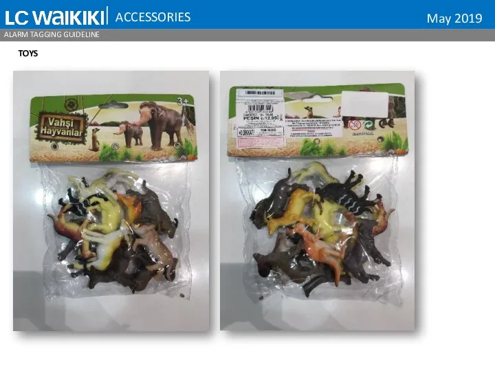 ACCESSORIES ALARM TAGGING GUIDELINE TOYS May 2019