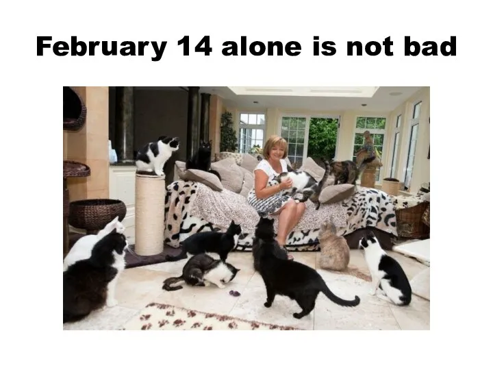 February 14 alone is not bad