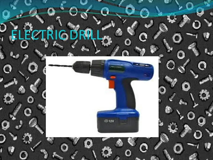 ELECTRIC DRILL