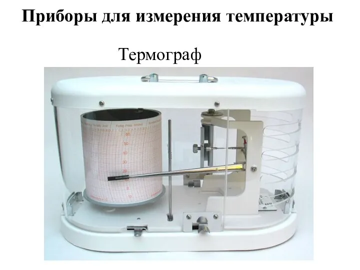 Приборы для измерения температуры Термограф