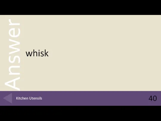 whisk 40 Kitchen Utensils