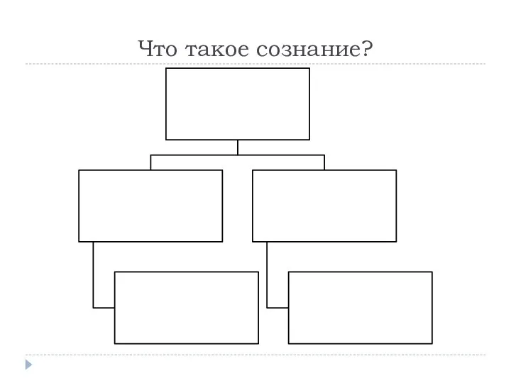 Что такое сознание?