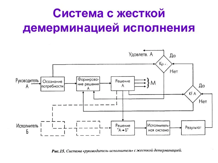 Система с жесткой демерминацией исполнения