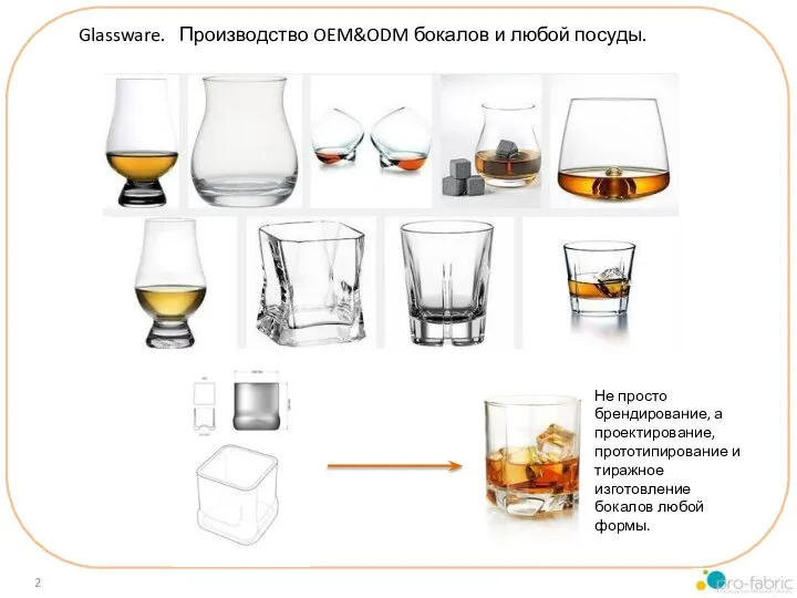 Glassware. Производство OEM&ODM бокалов и любой посуды. Не просто брендирование, а проектирование,