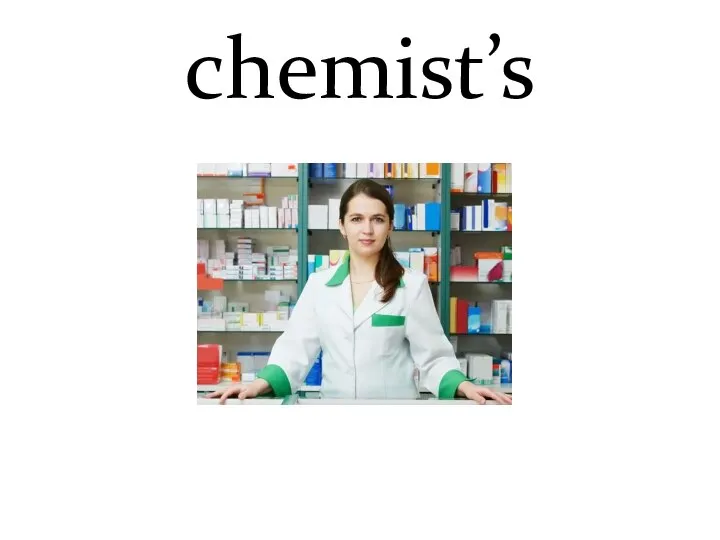 chemist’s