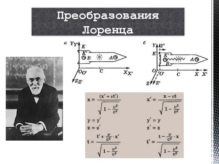 Преобразования Лоренца