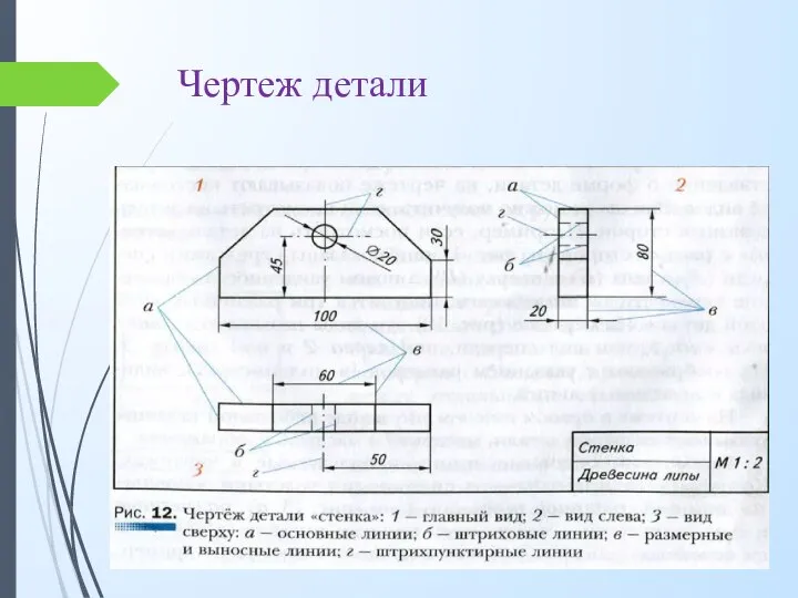 Чертеж детали