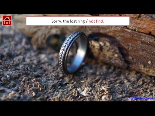 Sorry, the lost ring hasn’t been found. Sorry, the lost ring / not find. www.vk.com/egppt