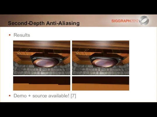 Second-Depth Anti-Aliasing Results Demo + source available! [7]