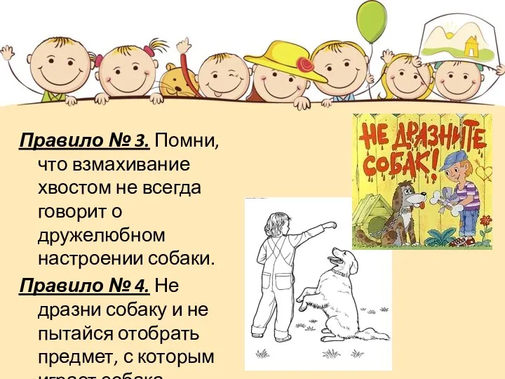 Правило № 3. Помни, что взмахивание хвостом не всегда говорит о дружелюбном