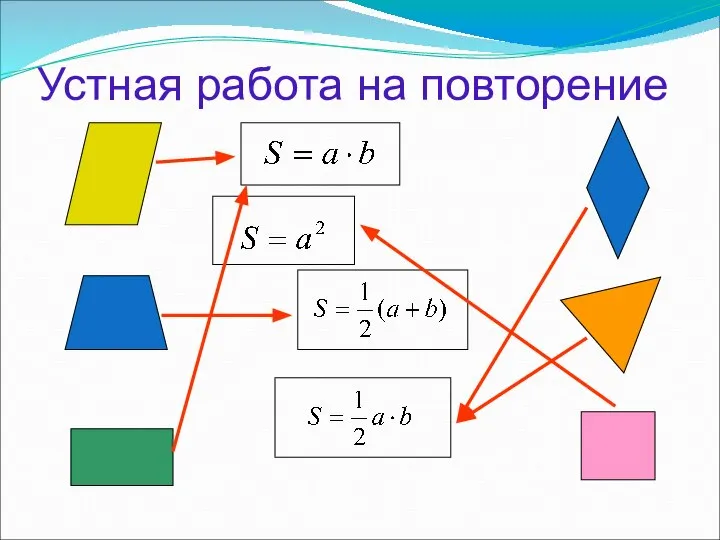 Устная работа на повторение