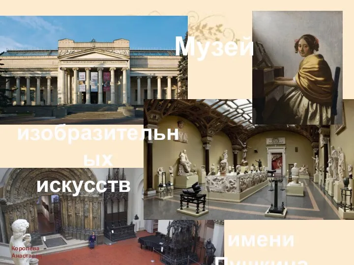 Музей изобразительных искусств имени Пушкина Королева Анастасия