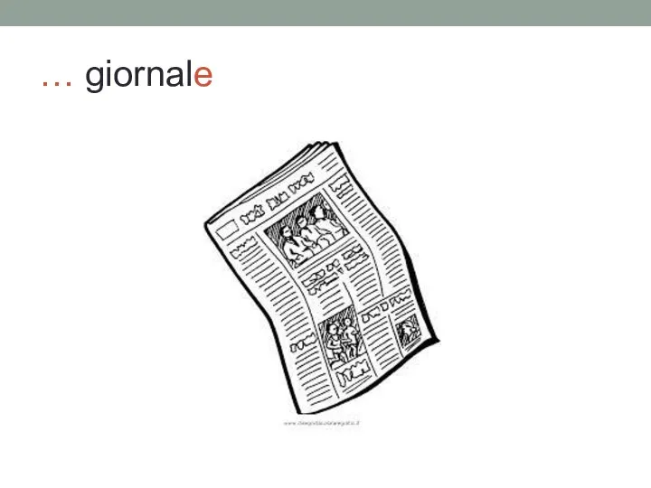 … giornale