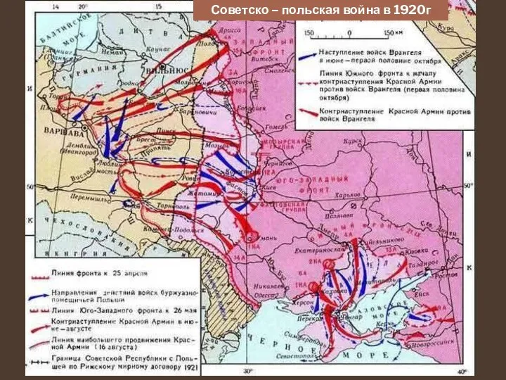 Советско – польская война в 1920г