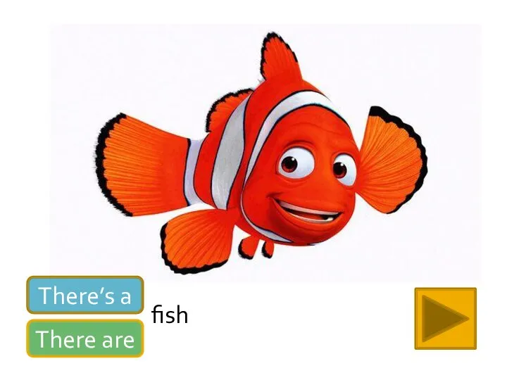 There’s a There are fish