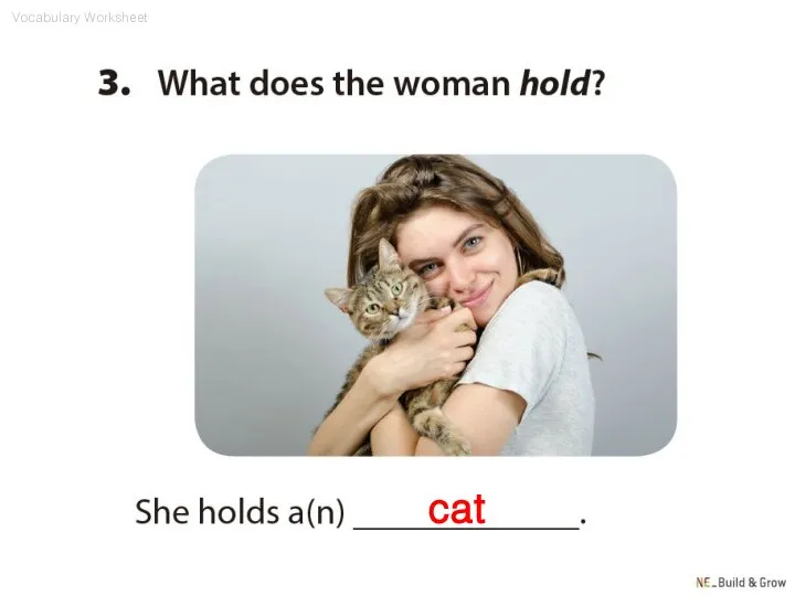 cat Vocabulary Worksheet